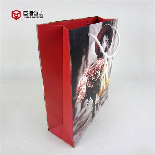 欧式手提纸袋礼品购物袋 时尚白卡纸手提纸袋服装袋定做批发