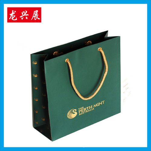 深圳工厂彩印铜板纸uv款白卡纸袋牛皮纸袋手提袋卡通人物画纸袋